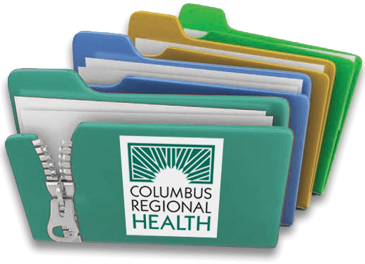 Stack of folders