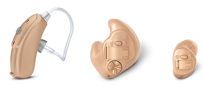 hearing_aid_styles Various hearing aid styles.