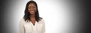 Pediatrician Dr. Nicole Mensah portrait.