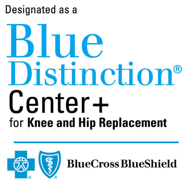 Blue Distinction Plus Center logo